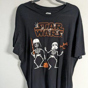 Young Men's 2x Star Wars/Halloween T-Shirt